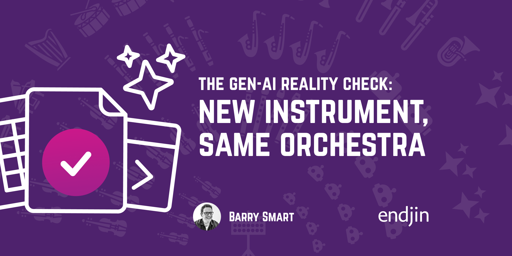 The GenAI Reality Check: New Instrument, Same Orchestra
