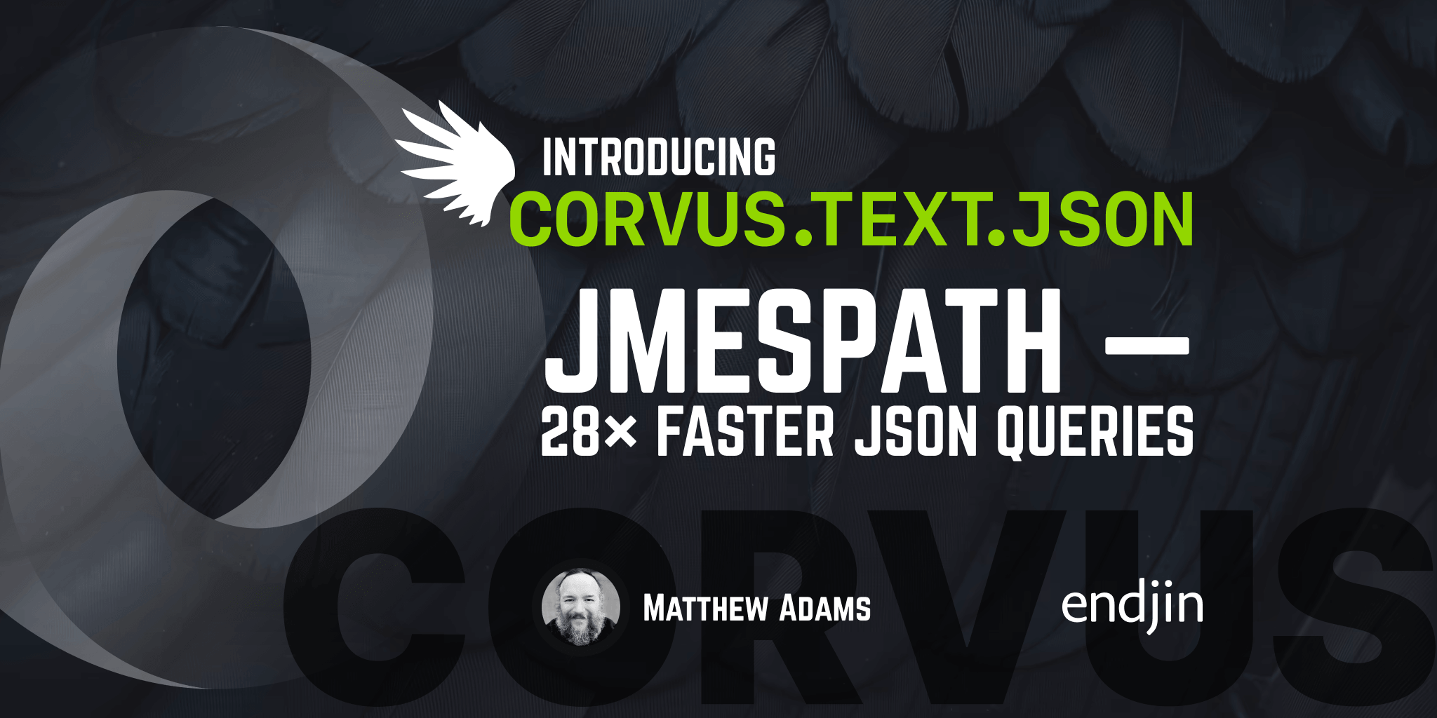 Introducing Corvus.Text.Json V5: JMESPath - On Average 28× Faster JSON Queries