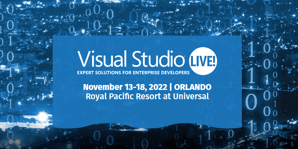 Endjineers at Visual Studio Live 2022 Orlando - workshops & talks
