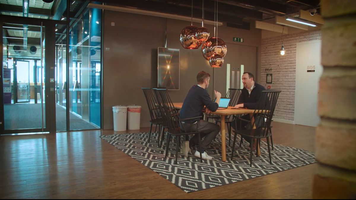 Microsoft for Startups case study filming