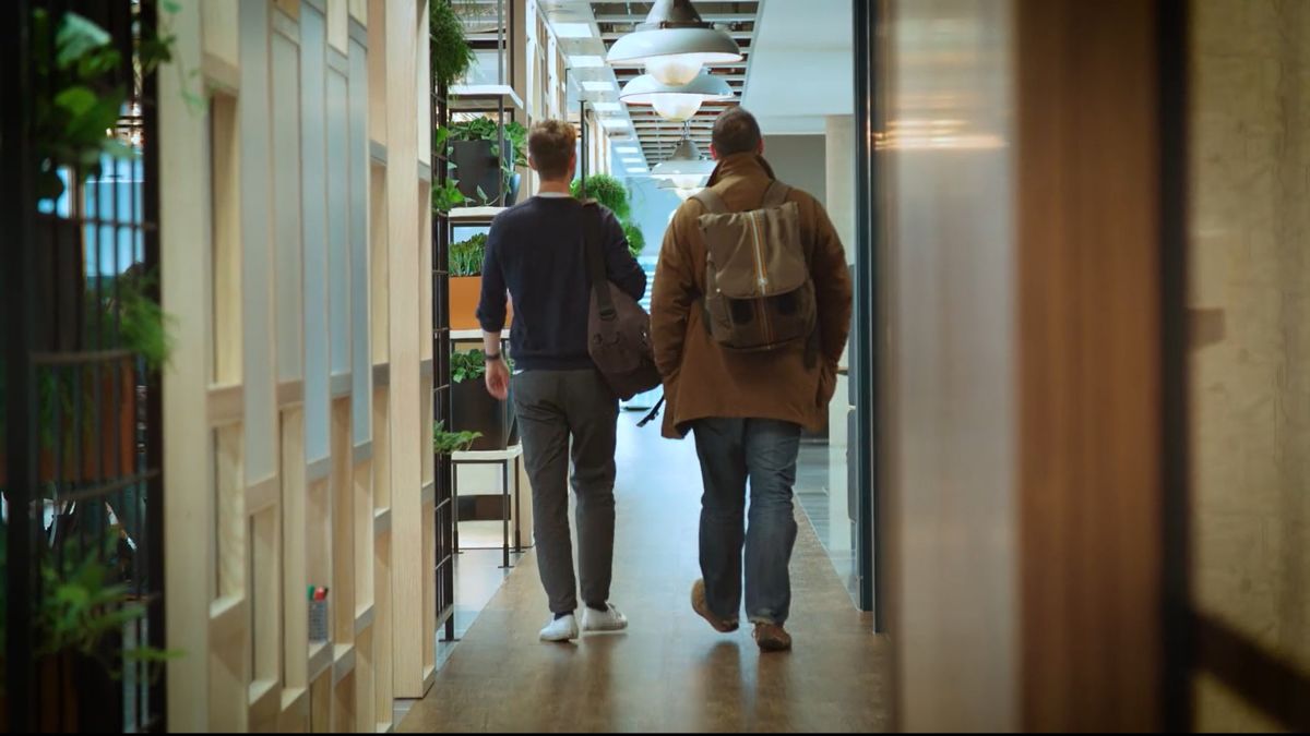 Microsoft for Startups case study filming