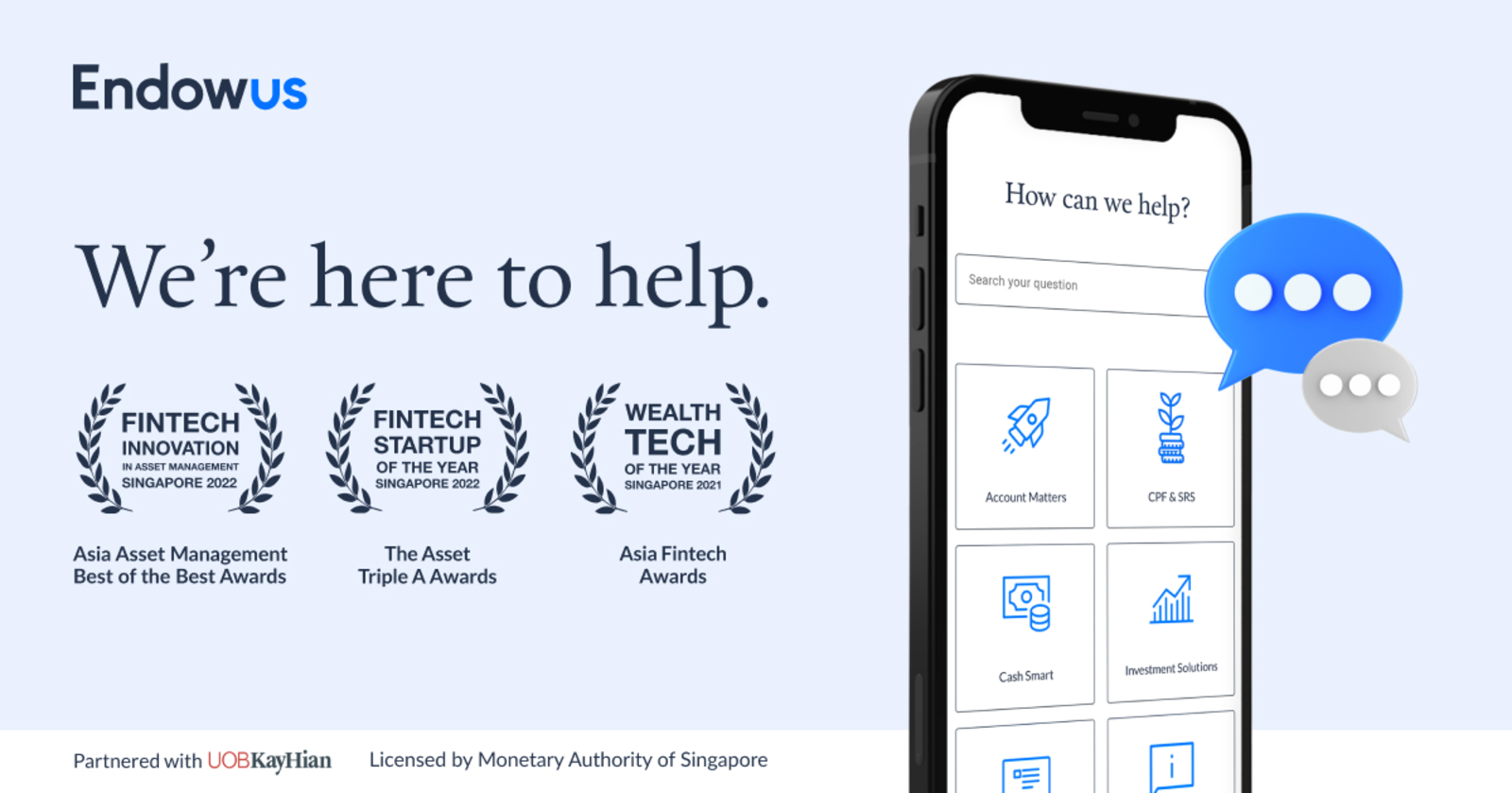 Endowus Take Control Of Your Financial Future