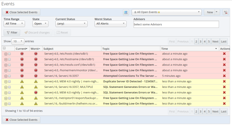 mysql enterprise monitoring