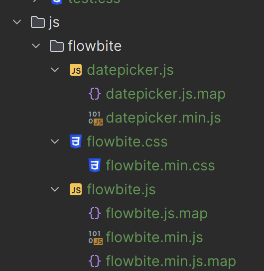 destination folder