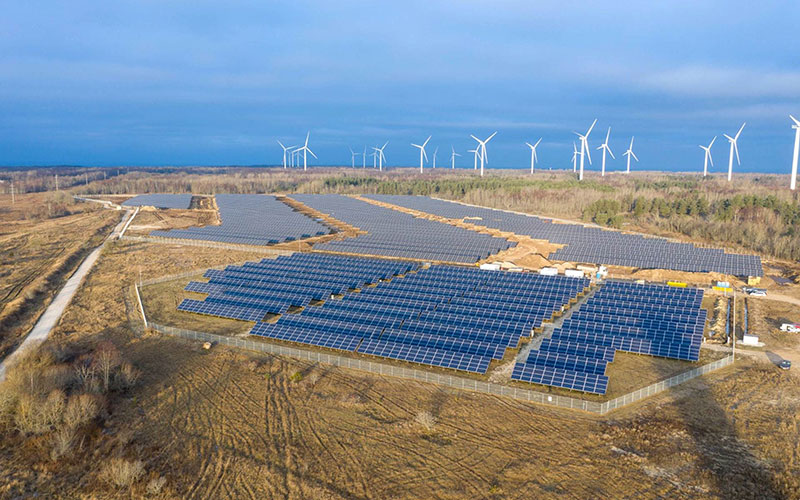 Enefit Green's solar parks showed good performance in March