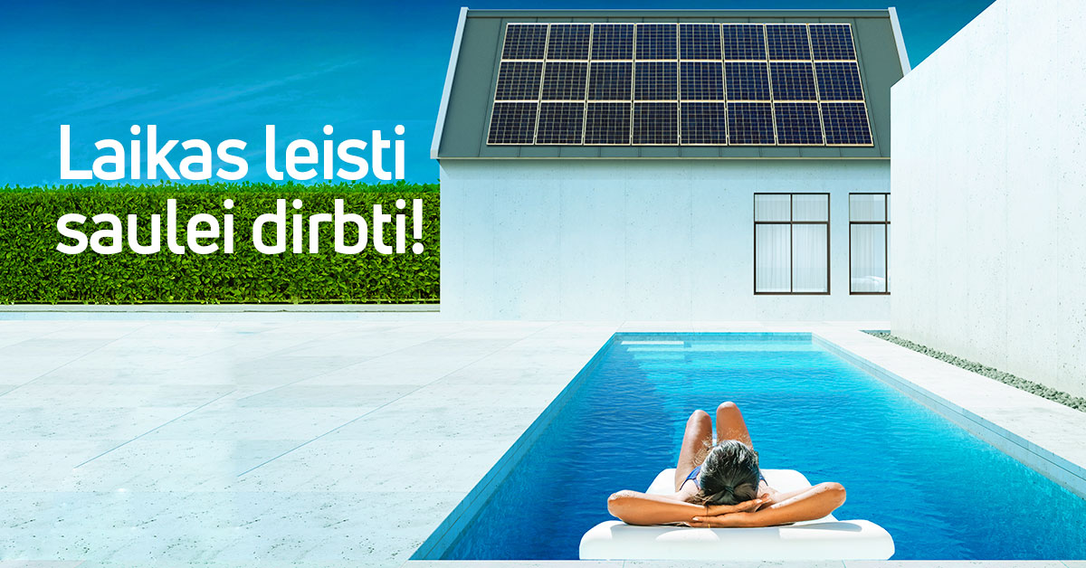 Webinarų įrašai apie saulės elektrines ir kaip aplikuoti paramai