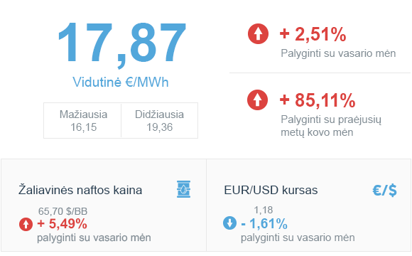 Energijos rinkos apžvalga | 2021 kovo mėn.