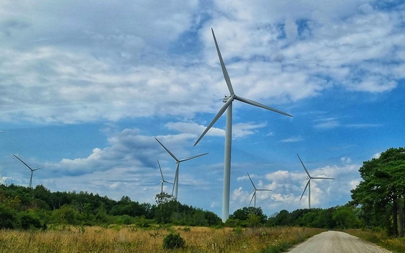 Объем производства возобновляемой электроэнергии Enefit Green увеличился в июле по сравнению с предыдущим месяцем