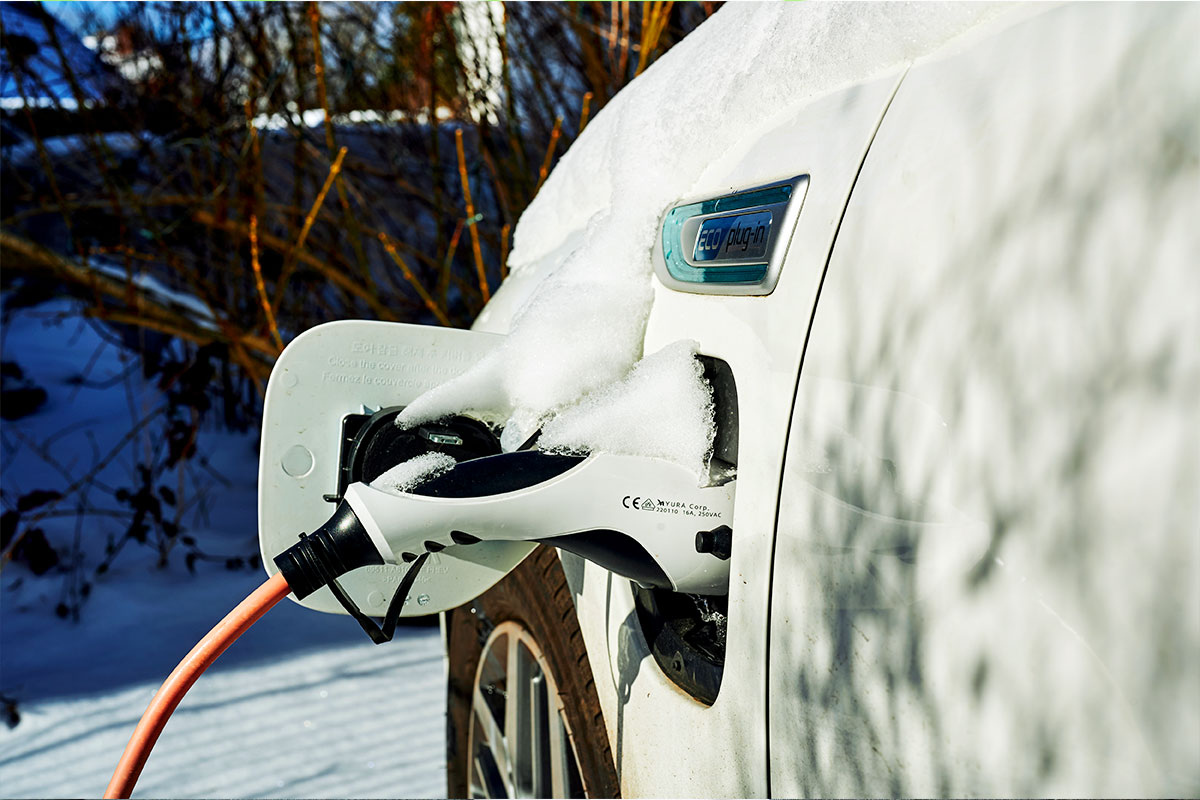 Why is electric car charging slower in winter?