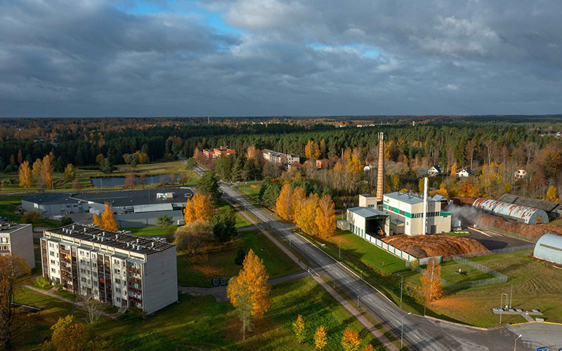 Valka cogeneration plant