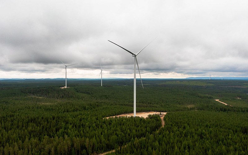 Enefit Green’s first wind farm in Finland has been completed