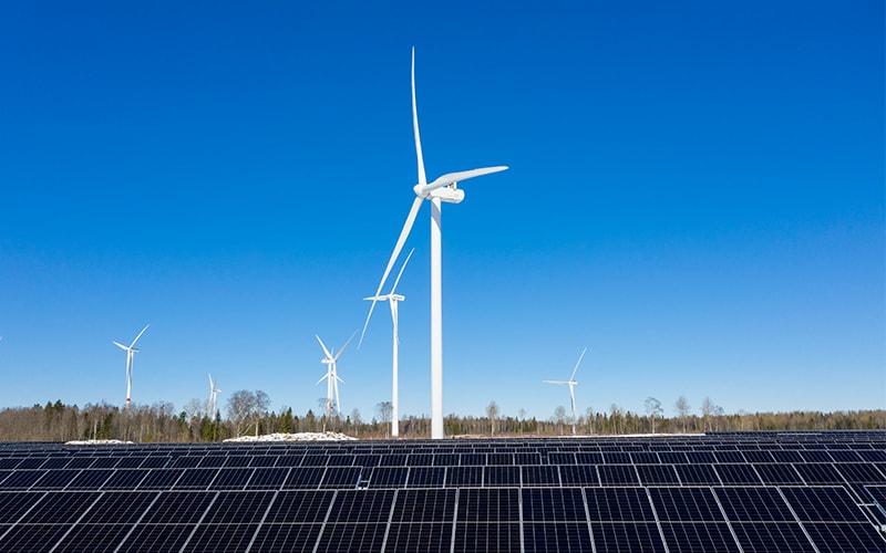 The five wind turbines of the Purtse wind farm have delivered their first electricity to the grid