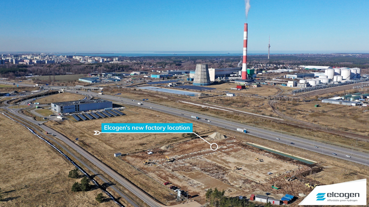 The location of Elcogen's new factory