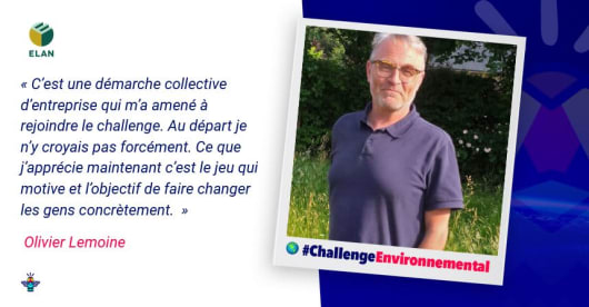 Illustration : Portrait d'un engagé : Olivier, Directeur Biodiversité chez ELAN Portrait d'un engagé : Olivier, Directeur Biodiversité chez ELAN