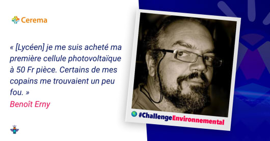 Portrait d'un engagé : Benoît Erny, chargé d'études bâtiments performants au Cerema