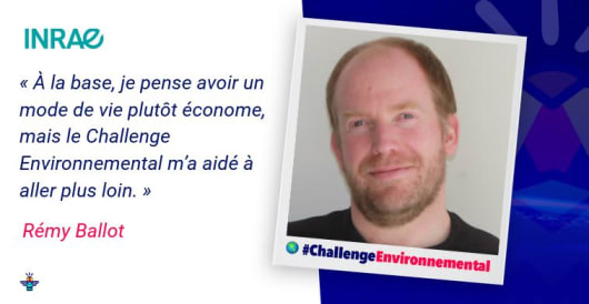 Illustration : Portrait d'un engagé : Rémy, Ingénieur agronome INRAE Portrait d'un engagé : Rémy, Ingénieur agronome INRAE