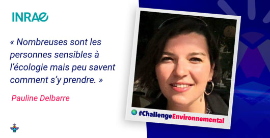 Illustration : Portrait d'une engagée : Pauline, Chargée de mission Développement Durable / RSE au sein d'INRAE Portrait d'une engagée : Pauline, Chargée de mission Développement Durable / RSE au sein d'INRAE