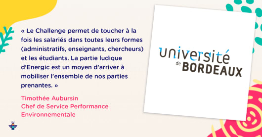 Illustration : L’université de Bordeaux engage son personnel et ses étudiants en faveur de l’environnement L’université de Bordeaux engage son personnel et ses étudiants en faveur de l’environnement