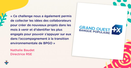 Illustration : Entreprise engagée : Banque Populaire Grand Ouest engage ses collaborateurs en faveur du climat Entreprise engagée : Banque Populaire Grand Ouest engage ses collaborateurs en faveur du climat