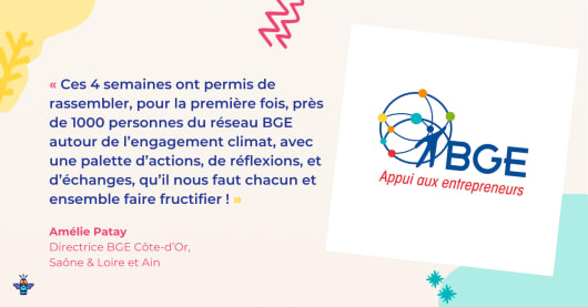 La BGE engage l'ensemble de ses collaborateurs en France