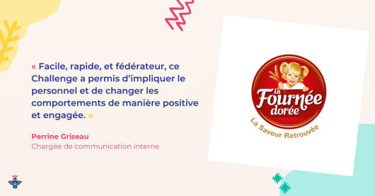 Illustration : La Fournée Dorée engage son service RSE à l'occasion des SEDD La Fournée Dorée engage son service RSE à l'occasion des SEDD