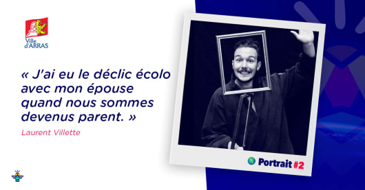 Illustration : Portraits d'engagé·e·s : Laurent Villette, référent périscolaire Portraits d'engagé·e·s : Laurent Villette, référent périscolaire