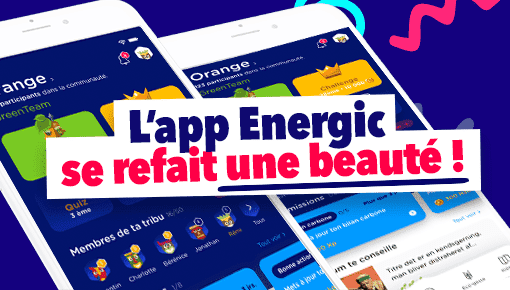 L’application Energic se refait une beauté 