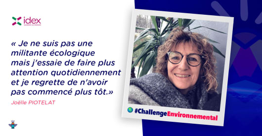 Illustration : Portrait d'une engagée : Joëlle, Chargée de recouvrement chez IDEX Portrait d'une engagée : Joëlle, Chargée de recouvrement chez IDEX