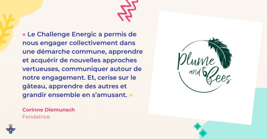 Plume and Bees engage ses salariés et partenaires en faveur de la sobriété énergétique