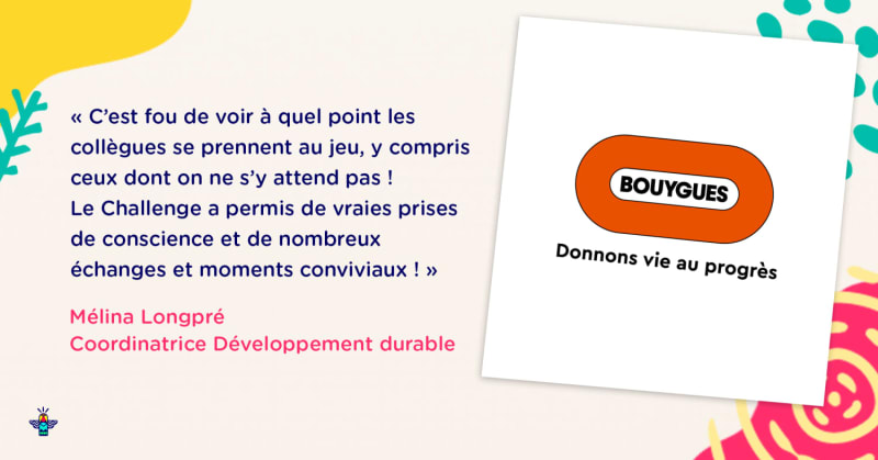 Bouygues engage ses collaborateurs en faveur du climat à l'occasion des SEDD Bouygues engage ses collaborateurs en faveur du climat à l'occasion des SEDD
