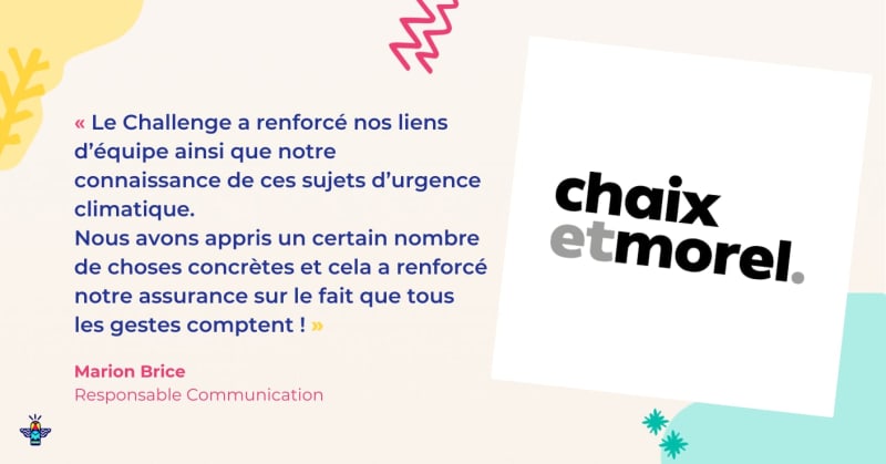 chaixetmorel sensibilise et engage ses collaborateurs en faveur du climat chaixetmorel sensibilise et engage ses collaborateurs en faveur du climat
