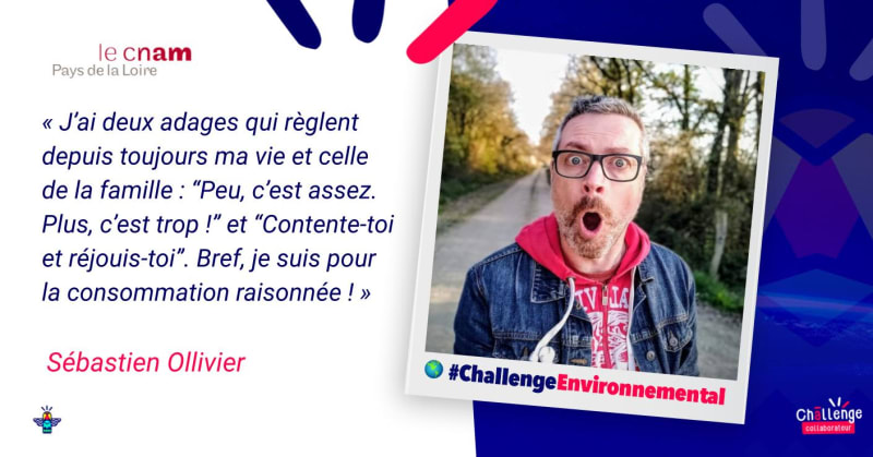 Portrait d'un engagé : Sébastien Ollivier, chargé de communication numérique au Cnam Pays de la Loire Portrait d'un engagé : Sébastien Ollivier, chargé de communication numérique au Cnam Pays de la Loire