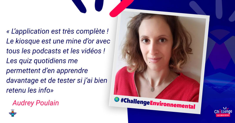 Portrait d'un-e engagé-e : Audrey Poulain, Consultante en application Portrait d'un-e engagé-e : Audrey Poulain, Consultante en application