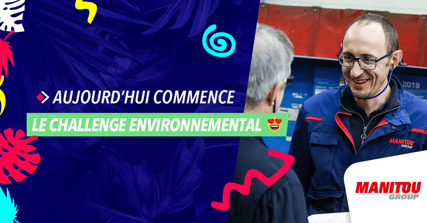 Lancement du Challenge Environnemental Energic chez Manitou Group