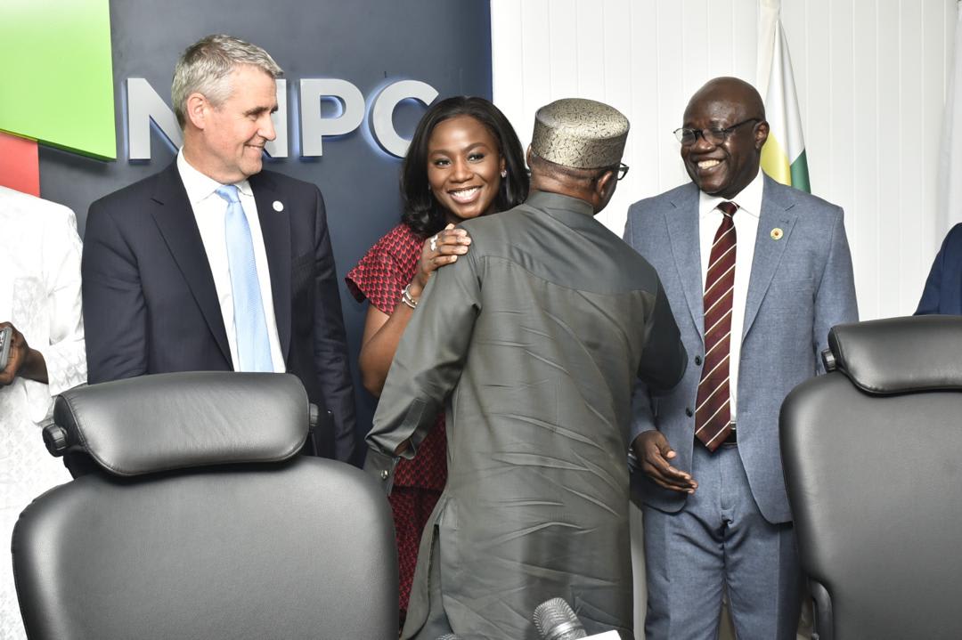 Honourable Minister of State for Petroleum Resources (Gas), Minister Ekperikpe Ekpo, Special Adviser to the President on Energy, Mrs Olu Verheijen, Executive Commissioner NUPRC, Enorense Amadasu