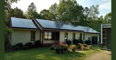 Full roof coverage for Net Zero electric bill