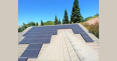 12.21kw PV Installation in Granite Bay, CA