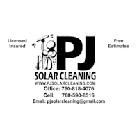 PJ Solar Cleaning logo