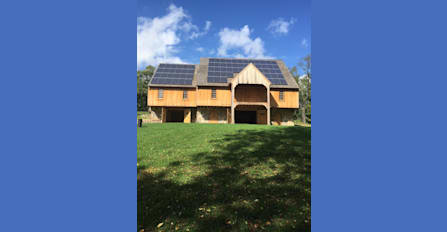 Solar Powered Barn