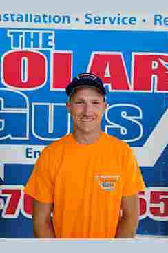 Team Member Soren Stelter, Lead Installer