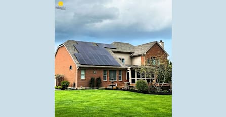 Our residential installation in Morrow, Ohio.