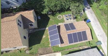 Backyard Solar Canopy