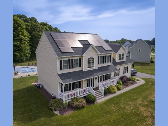 Another home powered by the sun!