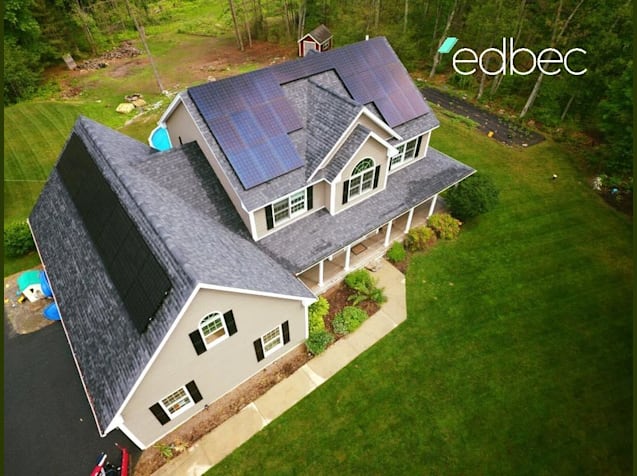 Beautiful Solar install in Monson