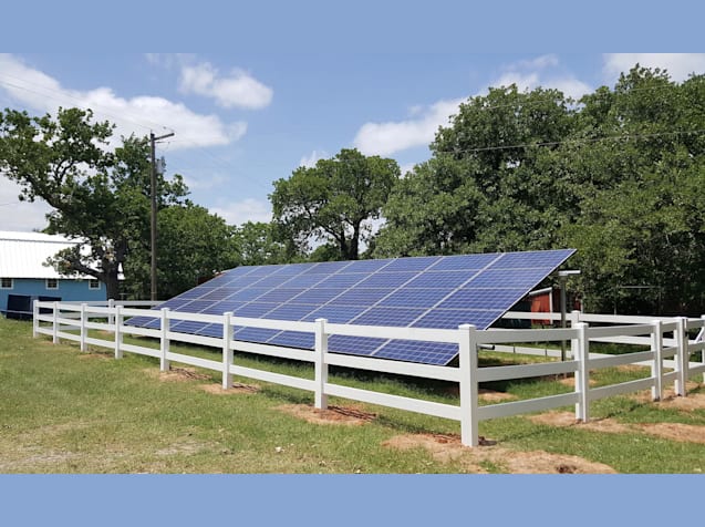 Ground mounts are great options for those who don't have space on the roof for solar.