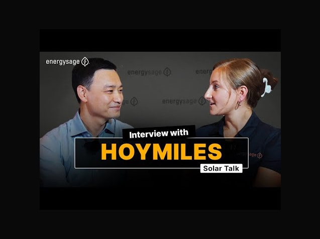 Hoymiles Solar Talk with Energysage