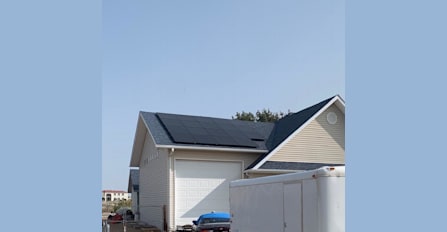 Shingle roof installation