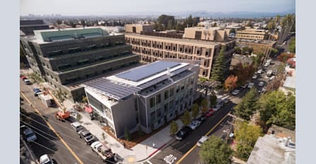 Sungevity Commercial Solar Installation at the University of California - Berkeley Jacobs Hall 