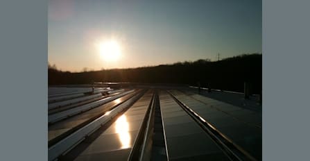 ARRA funding -UPS Building, Waterford Commercial Solar