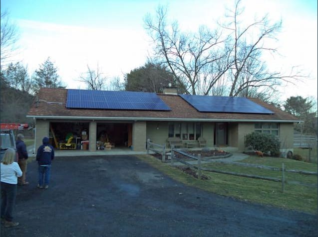 Residential solar electricity